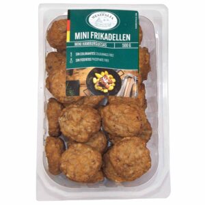 MINI FRIKADELLEN: MINI HAMBURGUESA ALEMANA ASADA