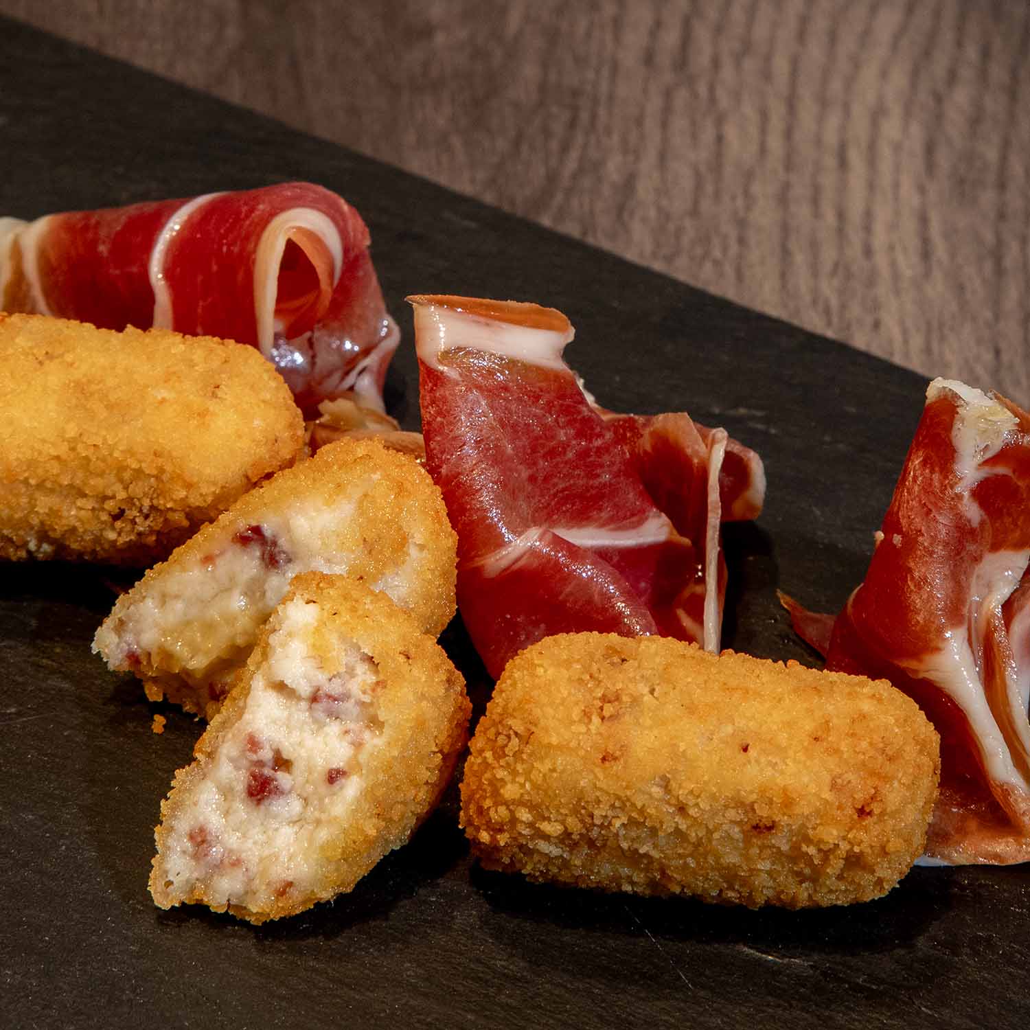 CROQUETAS de JAMÓN IBÉRICO