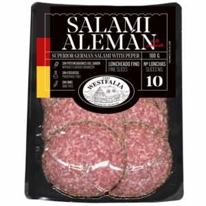 SALAMI WESTFALIA A LA PIMIENTA. LONCHEADO 100 g