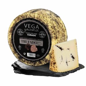 QUESO DE OVEJA CURADO A LA TRUFA NEGRA (50% M.G./E.S.)