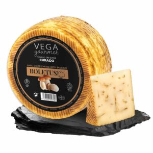QUESO DE OVEJA CURADO CON BOLETUS (50% M.G./E.S.)