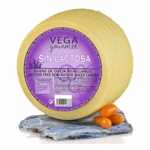 QUESO DE OVEJA SEMICURADO (50% M.G./E.S.) SIN LACTOSA