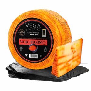 QUESO DE OVEJA CURADO CON MOJO PICÓN (50% M.G./E.S.)