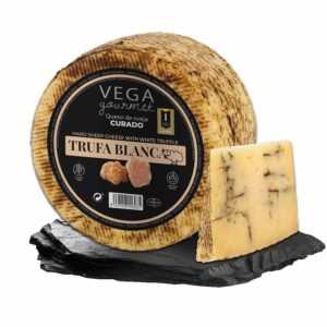 QUESO DE OVEJA CURADO A LA TRUFA BLANCA (50% M.G./E.S.)