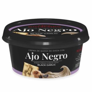 CREMA DE QUESO DE OVEJA CON AJO NEGRO (35% M.G./E.S.)